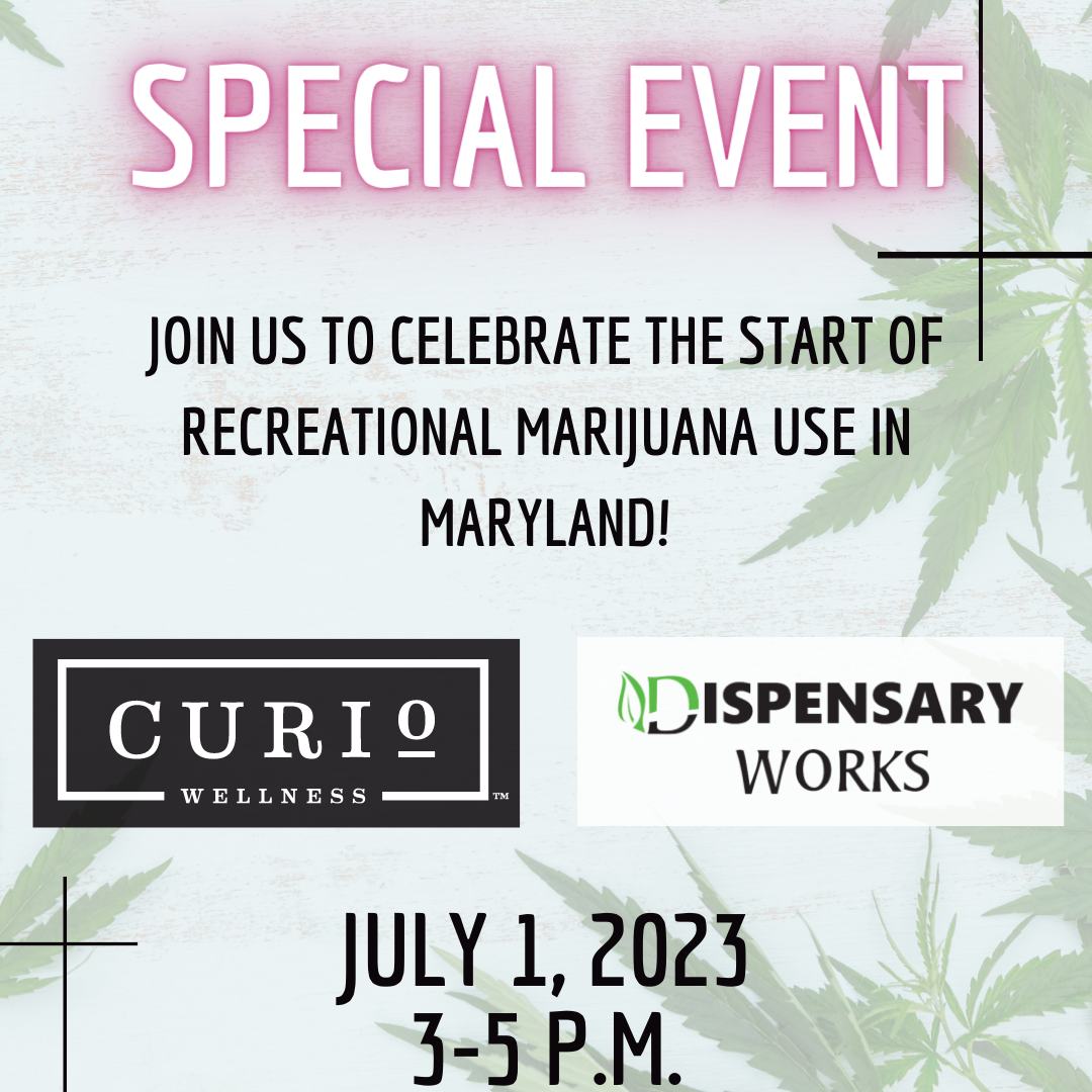 Celebrating Adult Recreational Use in Maryland Event Dispensary Works