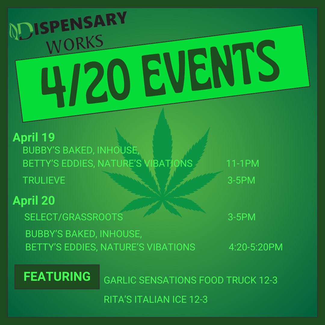 4/20 Celebration Events!